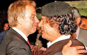 BP batty bwoys: Blair and Qaddafi share secrets, 2007