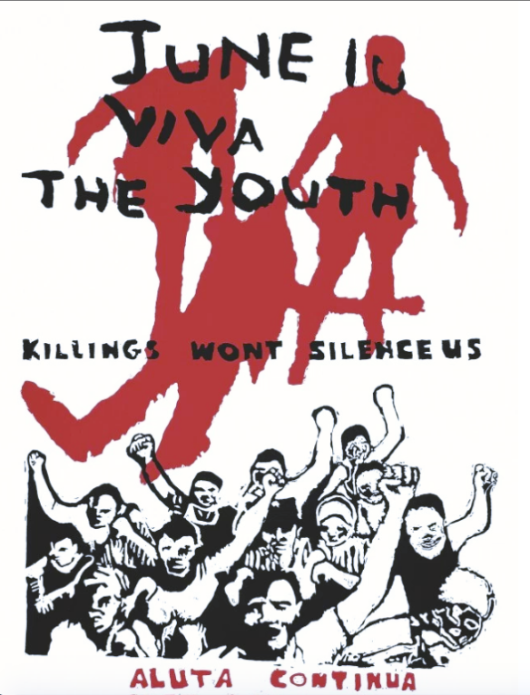 Cape Youth Congress (CAYCO), June 16: Viva the Youth. Ca.1986commemorating the anniversary of the Soweto uprising. CAP Collection, UWC - Robben Island Museum Mayibuye Archives.